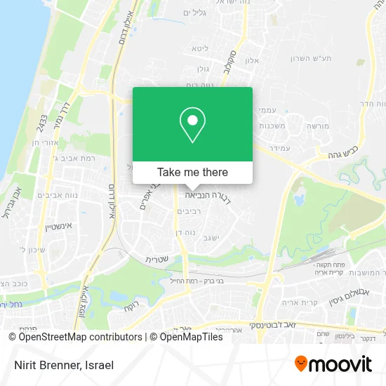 Nirit Brenner map