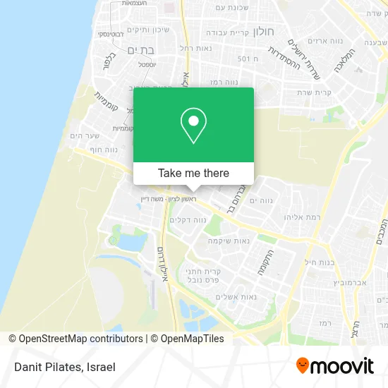 Danit Pilates map