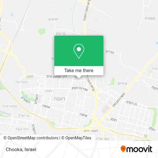 Chooka map