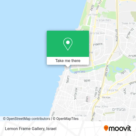 Lemon Frame Gallery map