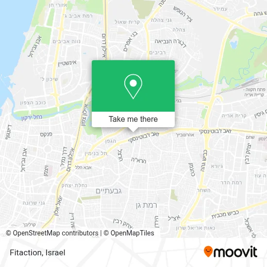 Fitaction map