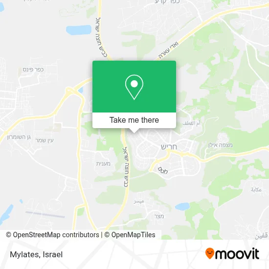 Mylates map