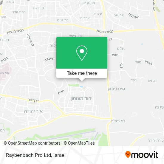 Raybenbach Pro Ltd map