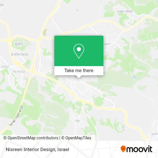 Nisreen Interior Design map