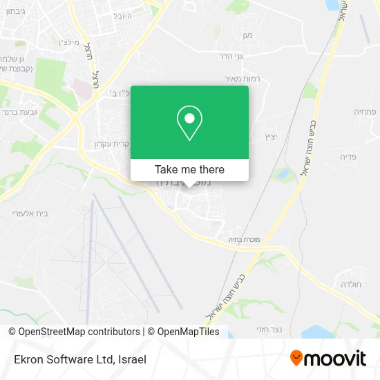 Ekron Software Ltd map