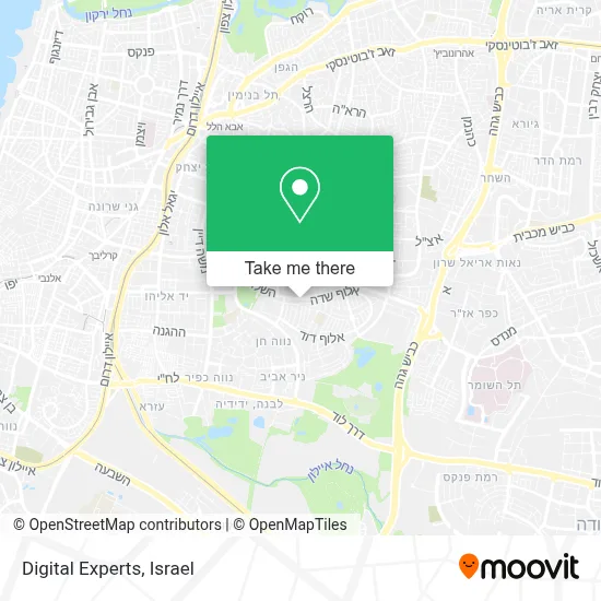 Digital Experts map