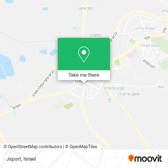 Jsport map