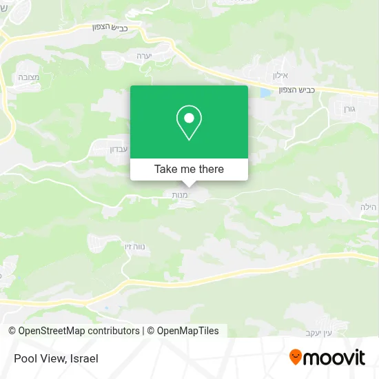 Pool View map