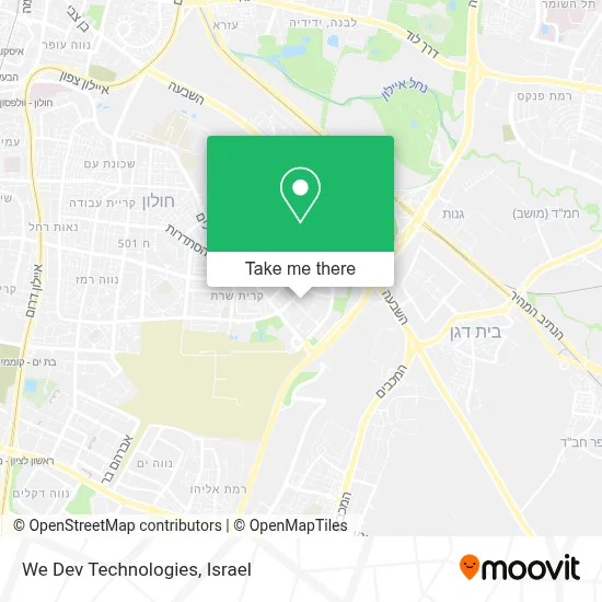 We Dev Technologies map