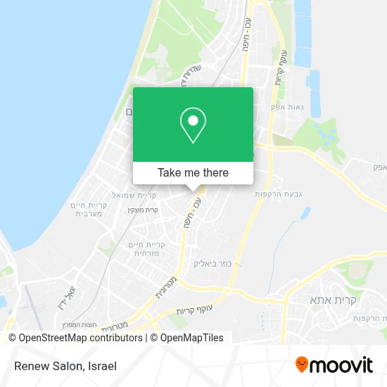 Renew Salon map