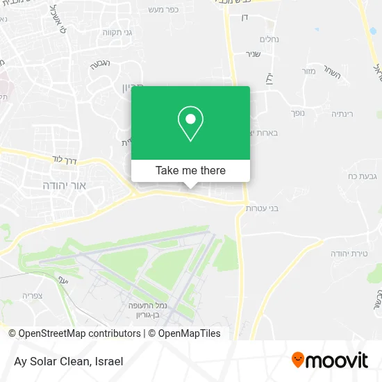 Ay Solar Clean map
