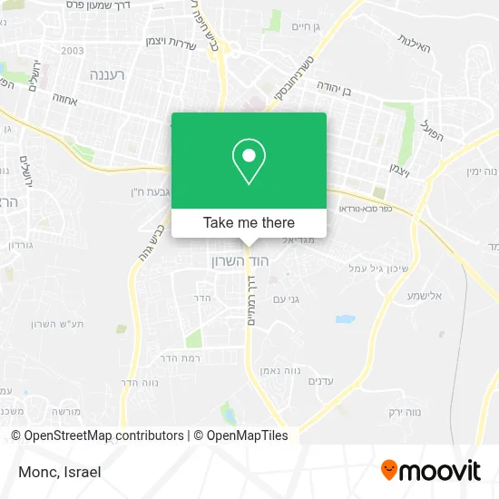 Monc map