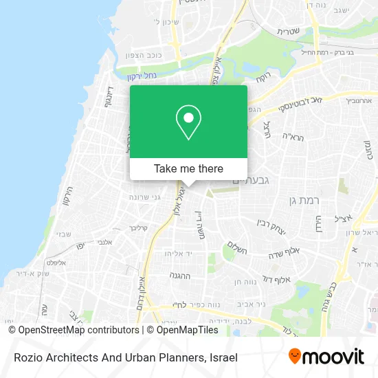 Rozio Architects And Urban Planners map