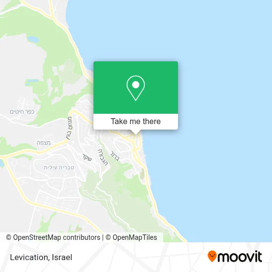 Levication map