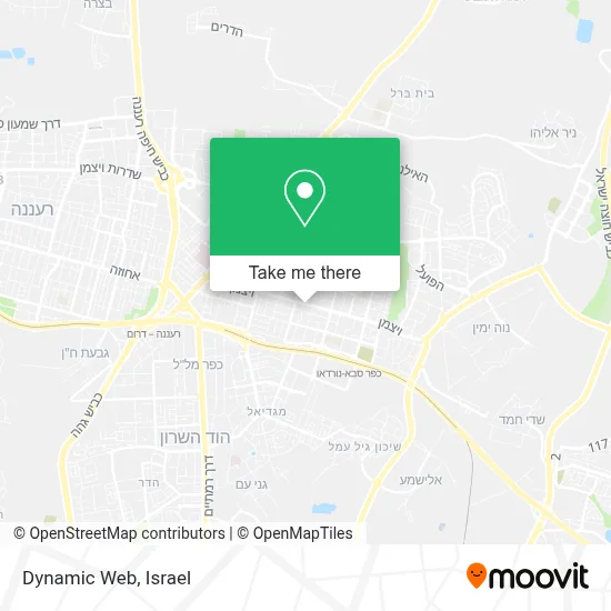 Dynamic Web map