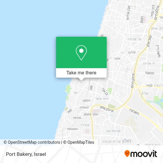 Port Bakery map