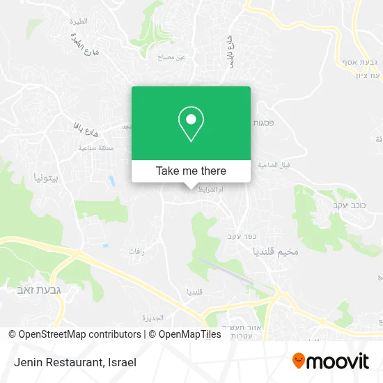 Jenin Restaurant map