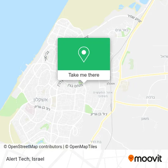 Alert Tech map