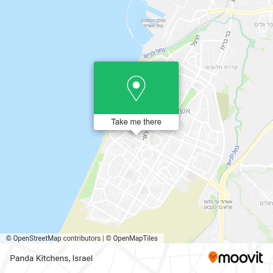 Panda Kitchens map