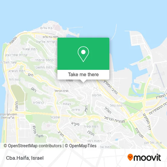 Cba.Haifa map