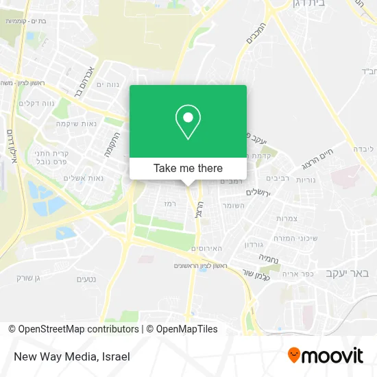 New Way Media map