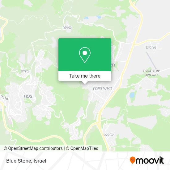 Blue Stone map