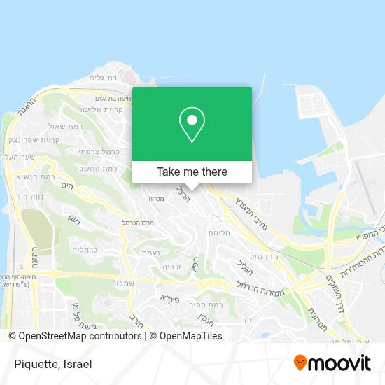 Piquette map