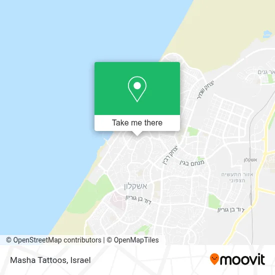 Masha Tattoos map
