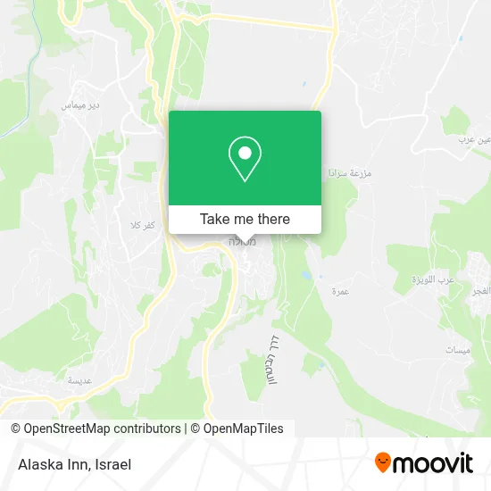 Alaska Inn map