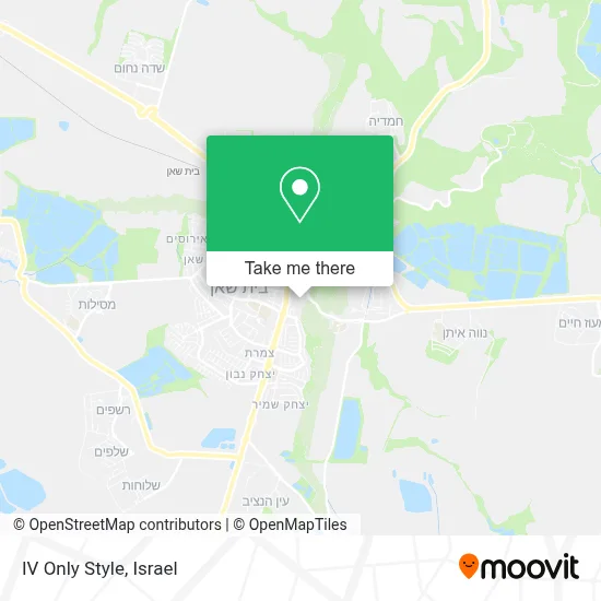 IV Only Style map