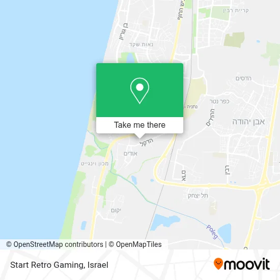 Start Retro Gaming map