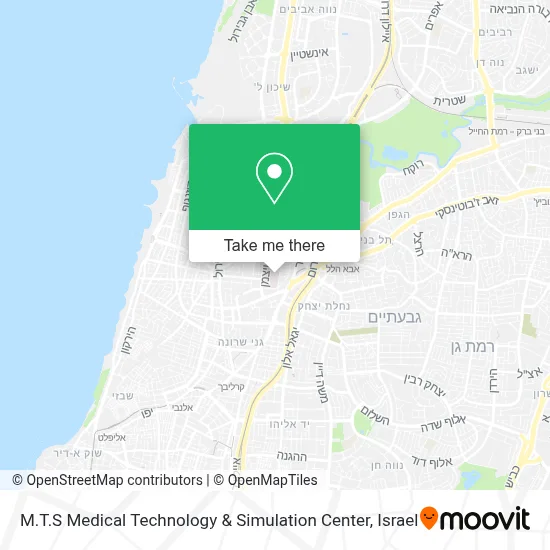 M.T.S Medical Technology & Simulation Center map