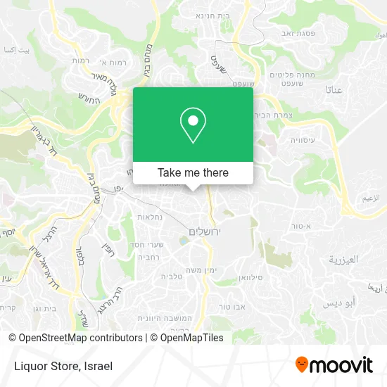 Liquor Store map
