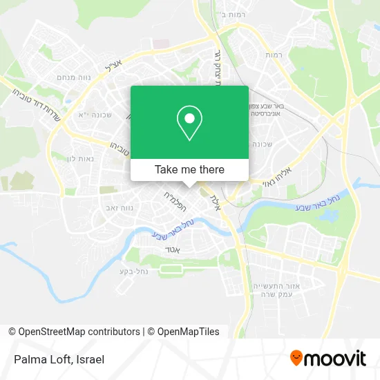 Palma Loft map