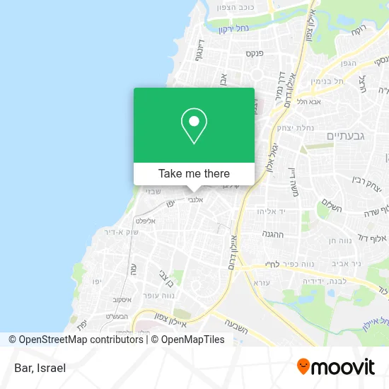 Bar map