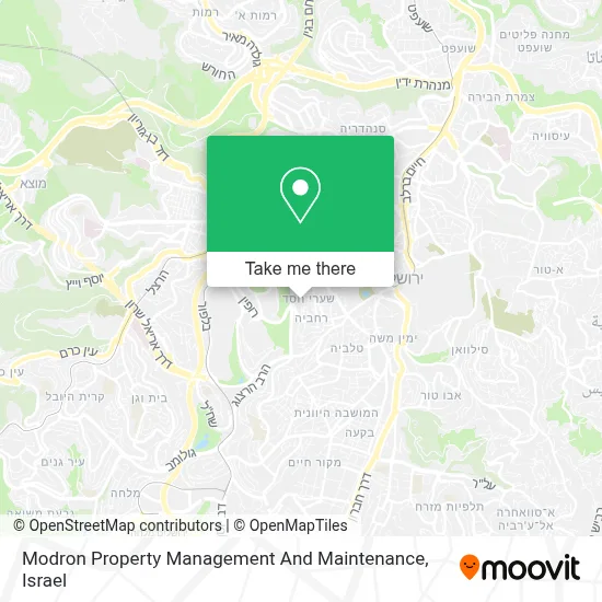Modron Property Management And Maintenance map