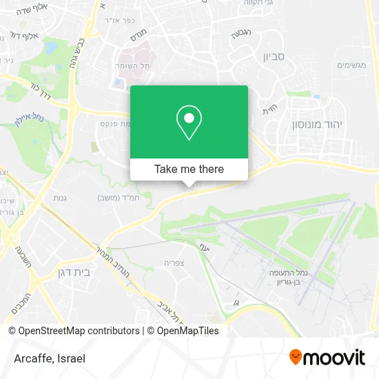 Arcaffe map