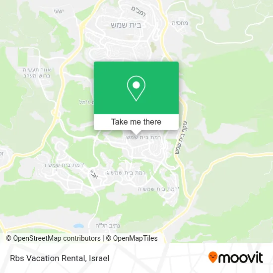 Rbs Vacation Rental map