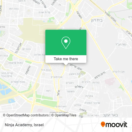 Ninja Academy map