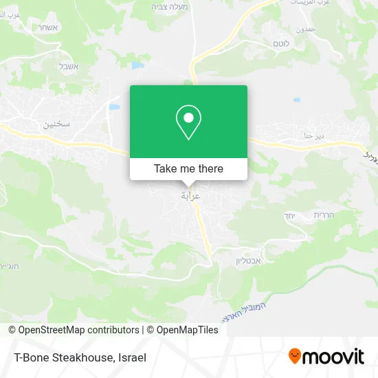 T-Bone Steakhouse map