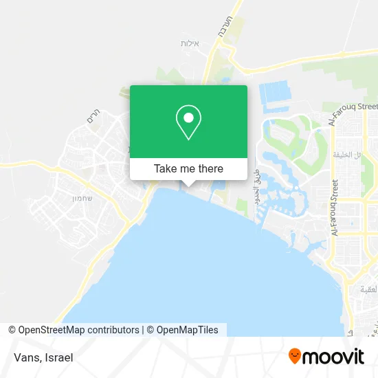 Vans map