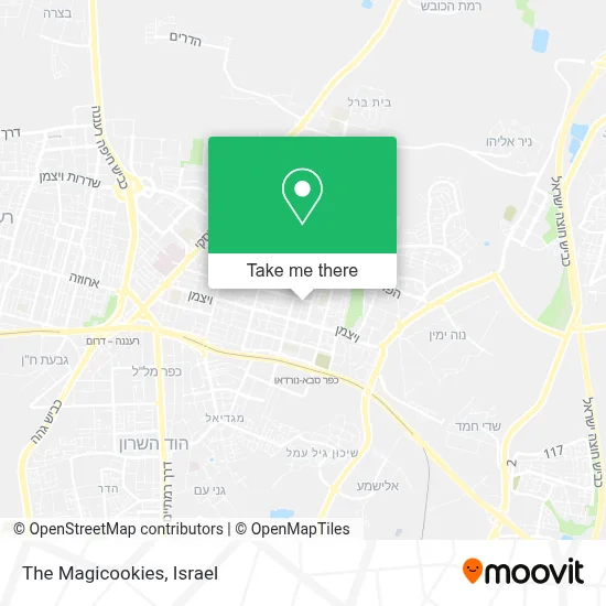 The Magicookies map