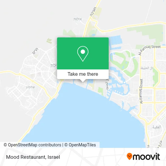 Mood Restaurant map