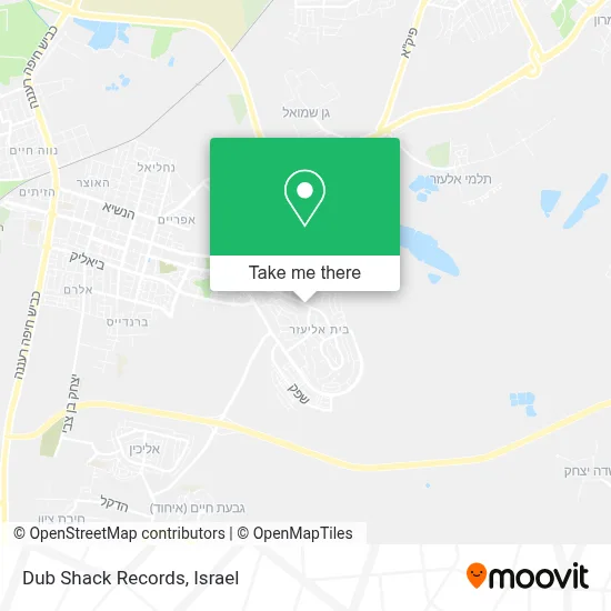 Dub Shack Records map