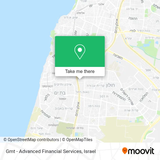 Gmt - Advanced Financial Services map