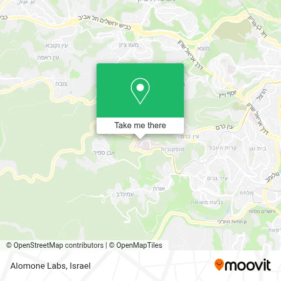 Alomone Labs map