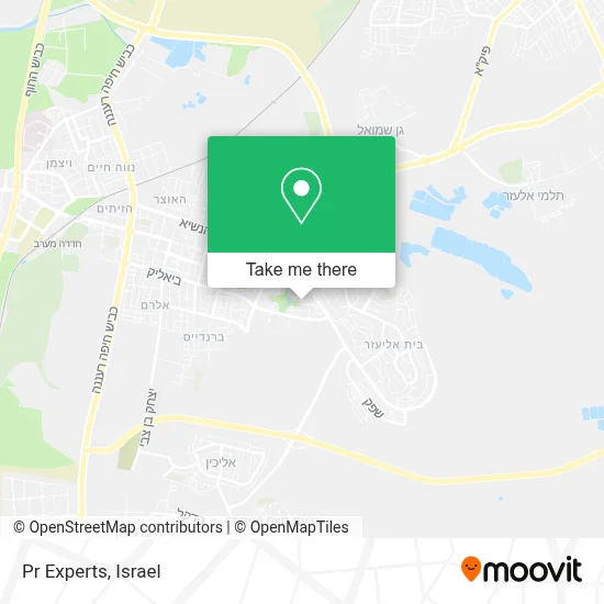 Pr Experts map