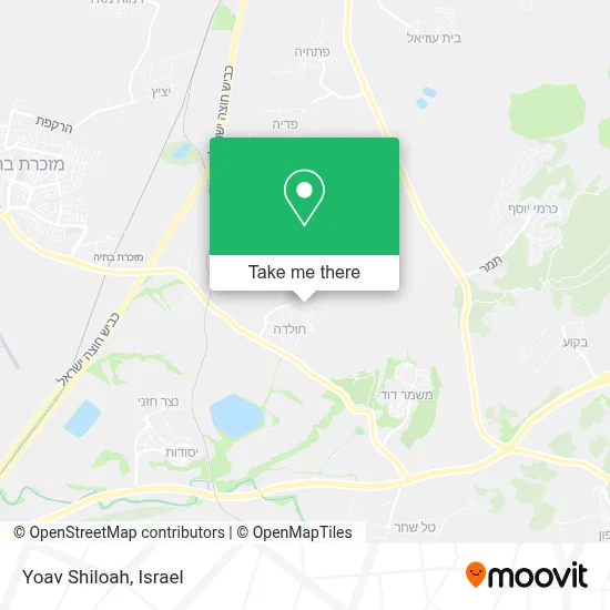 Yoav Shiloah map