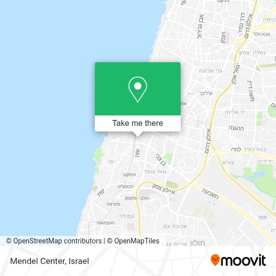 Mendel Center map