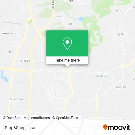 Stop&Shop map